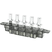 COMEYOU 5 Interruptores con pulsador Tipo de Piano Interruptor de Teclado para Campana extractora AC 250V 4A